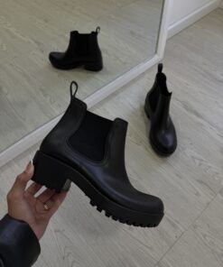 Bota de lluvia baja (full plastic)