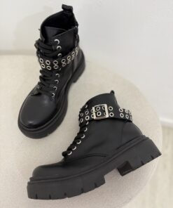 Selena negro (ecocuero)