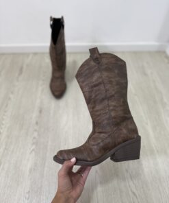 Flora chocolate (ecocuero)