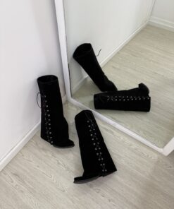 Tracy negro (gamuza)