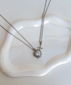 Collar doble Amor (acero quirurgico)